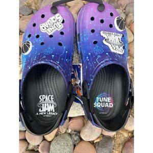 Step into the Future: Space Lam X Classic Croc Clog in Size 7 Men's / 9 Women's